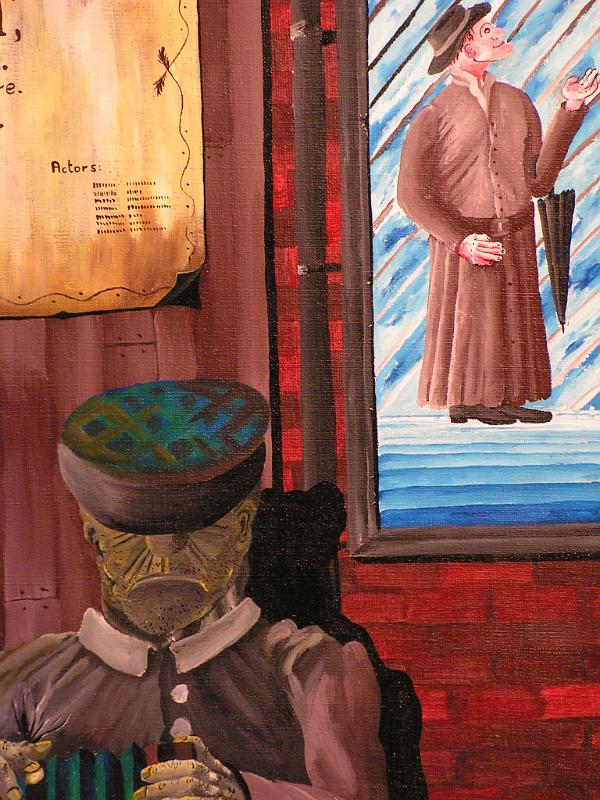 Ein paar Tropfen, ca. 1973, Acryl-Leinen, 40x50.jpg